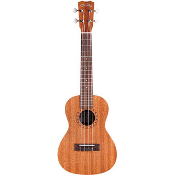 Cordoba Protégé Series Concert Ukulele Player Pack with Strings, Travel Pouch, Picks, and Tuner (Satin Finish)