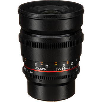 Rokinon 16mm T2.2 Cine DS Lens for Micro Four Thirds Mount for APS-C