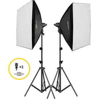 Impact Soft and Natural Single Socket 2-Light Kit