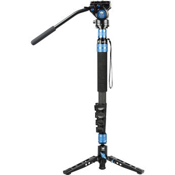 Sirui P-325FL 5-Section Carbon Fiber Monopod with VA-5 Compact Video Head
