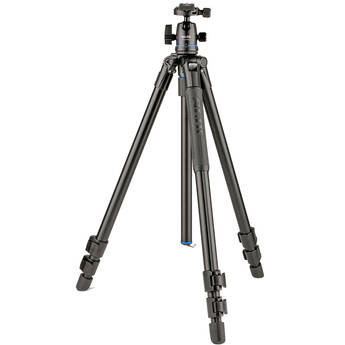 SLIK Pro AL-523-BH5AC Aluminum 3-Section Tripod with Arca-Type Dual-Action Ball Head