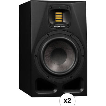 Adam Professional Audio A7V 130W 7" Active 2-Way Nearfield Studio Monitor (Pair)