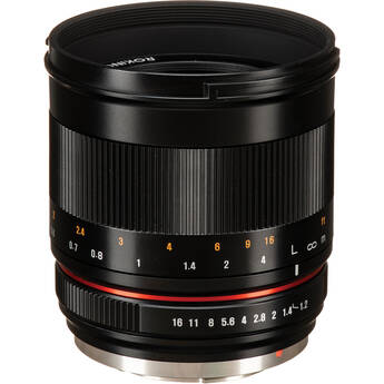 Rokinon 50mm f/1.2 Lens for Micro Four Thirds (Black)