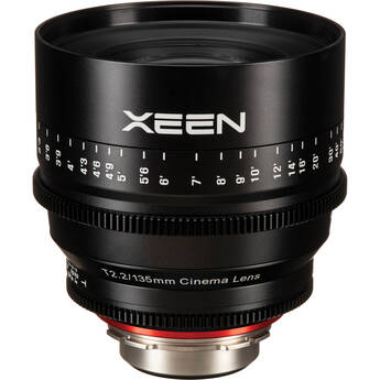 Rokinon Xeen 135mm T2.2 Lens with PL Mount