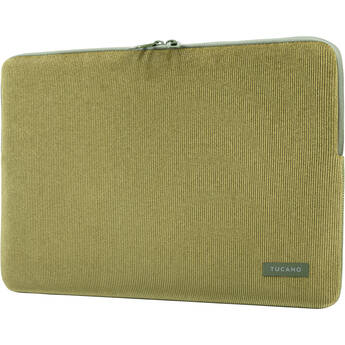 Tucano Second Skin Velluto Neoprene Sleeve for 15.6" Laptops and 16" MacBook Pro (Green)