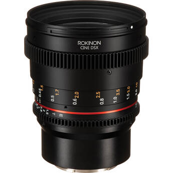 Rokinon 50mm T1.5 DSX High-Speed Cine Lens (E Mount)