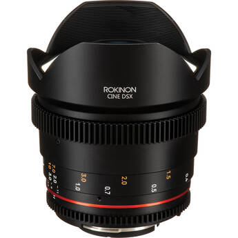 Rokinon 14mm T3.1 DSX Ultra Wide-Angle Cine Lens (Nikon F Mount)