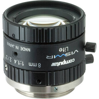 Computar ViSWIR Fixed Focal Length Lens Series 2/3" 16mm F1.4 Manual Iris (C-Mount)