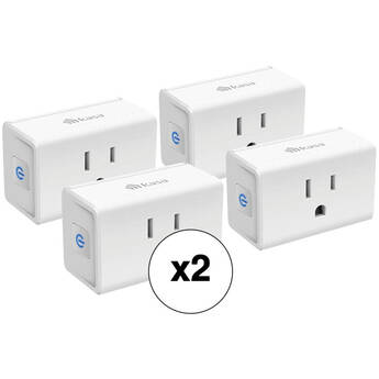 TP-Link EP10 Kasa Smart Wi-Fi Plug Mini (2 x 4-Pack)