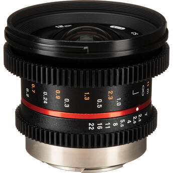 Rokinon 12mm T2.2 Cine Lens for Fuji X Mount