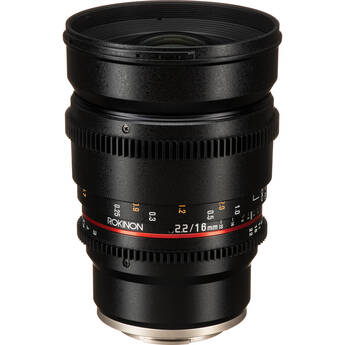 Rokinon 16mm T2.2 Cine DS Lens for Sony E Mount for APS-C