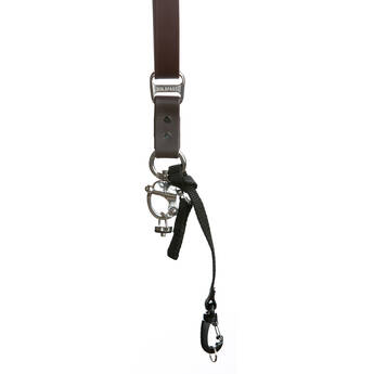 HoldFast Gear Money Maker Solo Vegan Leather Camera Strap (Brown, Large)