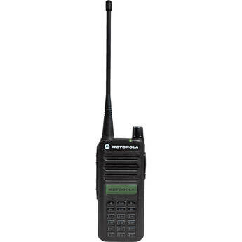 Motorola CP100d 4-Watt 160 Channel Analog/Digital Portable Radio with Full Keypad (UHF 403-480 MHz)
