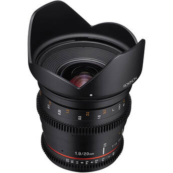Rokinon 20mm T1.9 Cine DS Lens for Micro Four Thirds
