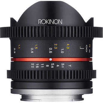 Rokinon 8mm T3.1 Cine UMC Fisheye II Lens for Samsung NX Mount