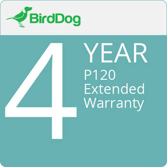 BirdDog 4-Year Extended Warranty for P120