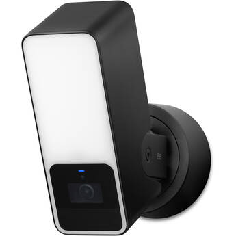 Eve Outdoor Cam 1080p Secure Floodlight Camera with Night Vision (Black)
