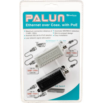 EverFocus PALUN SE Ethernet over Coaxial Converter with PoE
