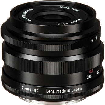 Voigtlander Nokton 23mm f/1.2 Aspherical Lens (FUJIFILM X)