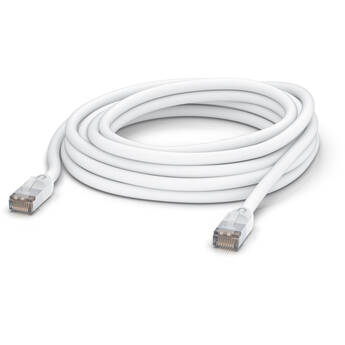 Ubiquiti UniFi Cat 5e Ethernet Outdoor Patch Cable (26.2', White)