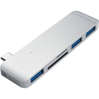 Satechi USB 3.0 Type-C 3-in-1 Combo Hub (Silver)