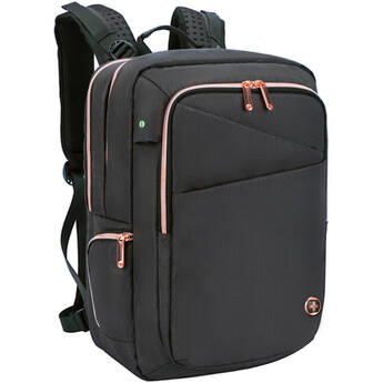 Swissdigital Katy Rose Backpack (Black, 20L)