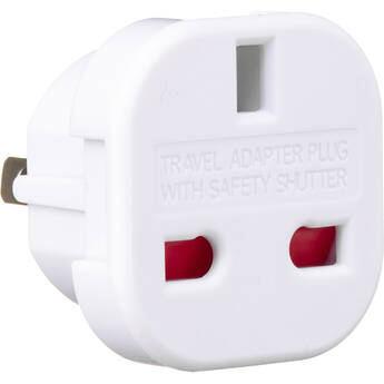 General Brand 2-Prong EU to 2-Prong USA Power Adapter Plug