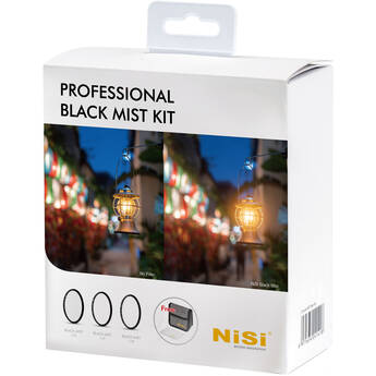 NiSi 77mm Professional Black Mist 1/2, 1/4, and 1/8 Filter Kit with Case