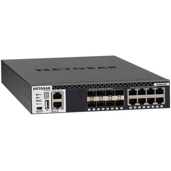 NETGEAR M4300-8X8F 8-Port RJ45 & 8-Port SFP+ 10G Managed Network Switch