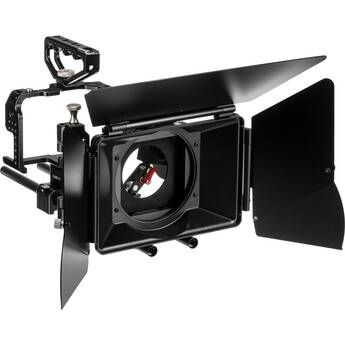 CAME-TV Protective Cage for GH4 with 15mm LWS Rods, Matte Box, & Follow Focus