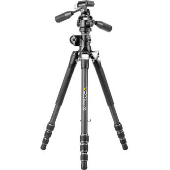 Vanguard VEO3T+234AP 4-Section Aluminum Travel Tripod with Lateral Center Column and PH-38S Pan Head