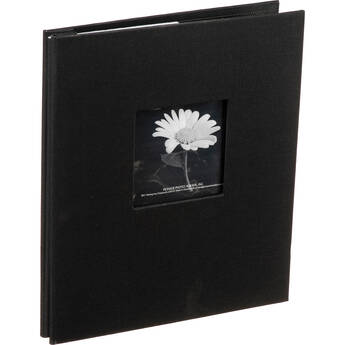 Pioneer Photo Albums MB811CBF/BK Top Loading Scrapbook with Leatherette Cover (Black)