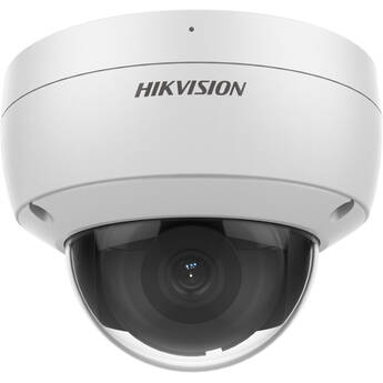 Hikvision AcuSense DS-2CD2143G2-IU 4MP Outdoor Network Dome Camera with Night Vision & 4mm Lens (White)