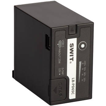 SWIT 65Wh/7.2V Panasonic VBR59 Battery with D-Tap and USB Type-C I/O