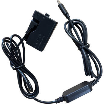 Bescor LP-E10 Dummy Battery with USB Type-C Connector Kit