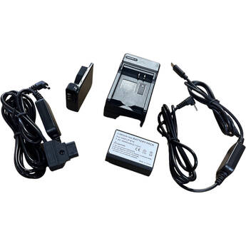 Bescor LP-E10 Battery, Charger, USB Type-C Dummy Battery Kit with D-Tap Converter
