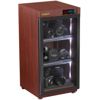 Ruggard EDC-50L-RM Electronic Dry Cabinet (Red Mahogany, 50L)