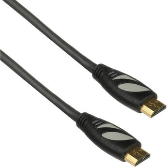 Pearstone High-Speed HDMI Cable with Ethernet (Black, 3')