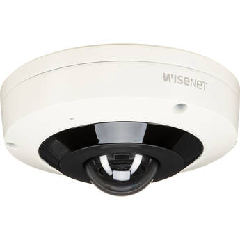 Hanwha Vision WiseNet X Series XNF-8010RV 6MP Outdoor Network Fisheye Dome Camera with Night Vision (RJ45)