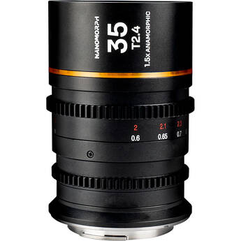 Venus Optics Laowa Nanomorph 35mm T2.4 1.5x S35 Anamorphic Lens (Leica L, Amber Flare)