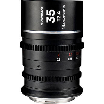 Venus Optics Laowa Nanomorph 35mm T2.4 1.5x S35 Anamorphic Lens (Micro Four Thirds, Silver Flare)