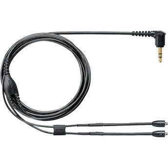 Shure EAC46BKS Earphone Cable with Nickel-Plated MMCX Connectors (Black, 46")