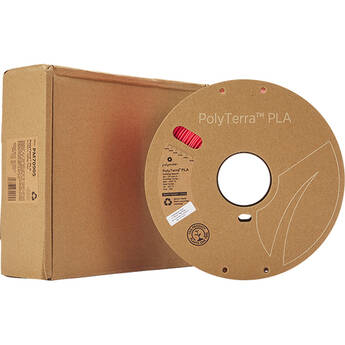 Polymaker 1.75mm PolyTerra PLA Filament (1kg, Rose)