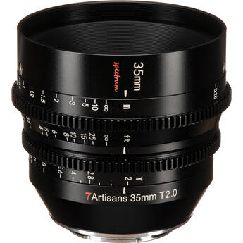 7Artisans 35mm T2.0 Spectrum Cine Lens (E Mount)