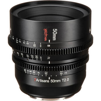 7Artisans 50mm T2.0 Spectrum Prime Cine Lens (Z Mount)