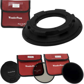 FotodioX WonderPana 145 Core Unit for Sigma 8-16mm Lens with 145mm Circular Polarizer and 145mm Solid Neutral Density 3.0 Filters