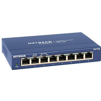 NETGEAR GS108-400NAS ProSAFE 8-Port Gigabit Switch