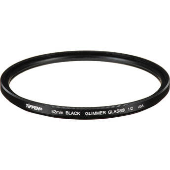 Tiffen 82mm Black Glimmerglass Diffusion Filter (1/2 Density)