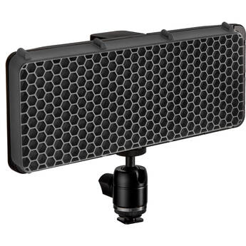 Luxli Cello² 10" On-Camera RGB LED Light Panel (with Honeycomb Grid)