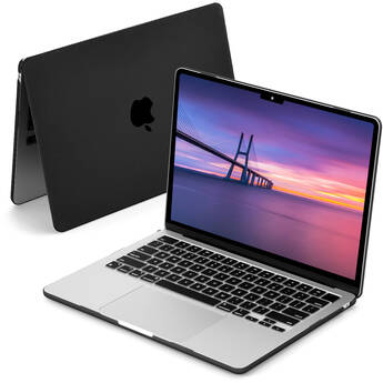 TechProtectus Colorlife Hard-Shell Case for 13" MacBook Air M2 to M5 (Black)